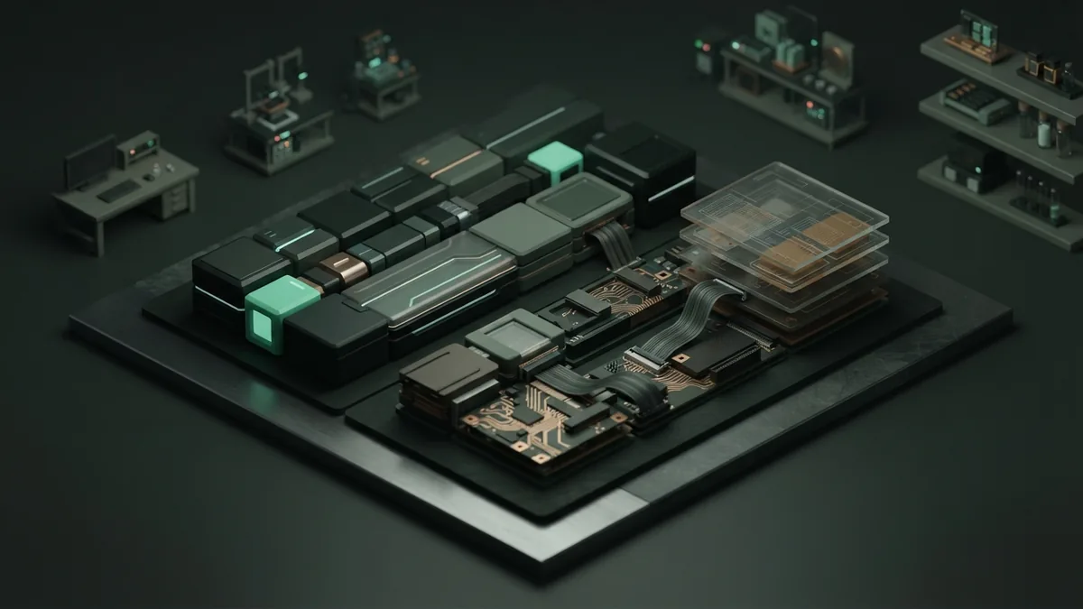 Two contrasting isometric paths for visual and code-based website building