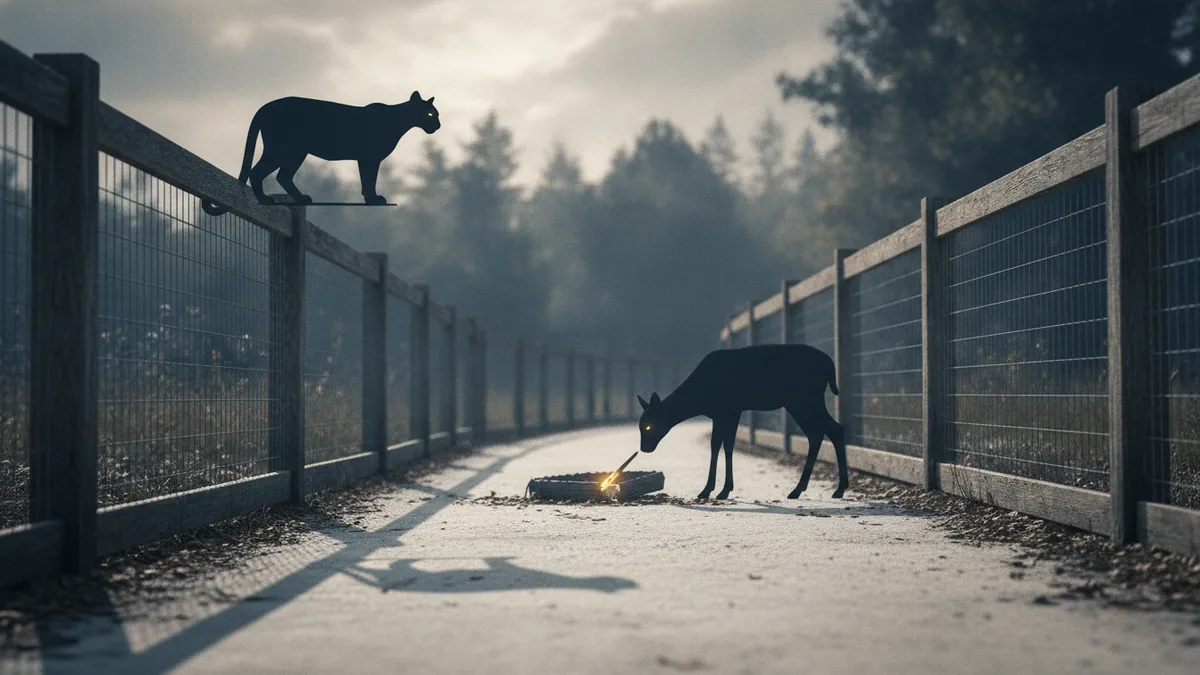 A wildlife analogy highlighting risks from power without alignment.