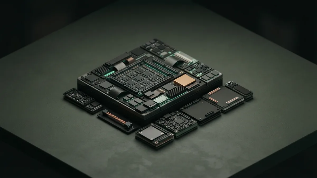 Large and compact hardware modules show AI model size and testing trade-offs
