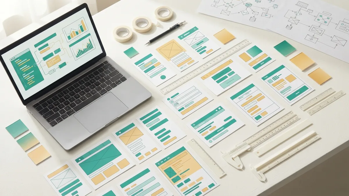 Exploring reusable design components Reusable interface components and design tokens arranged for Figma MCP use cases