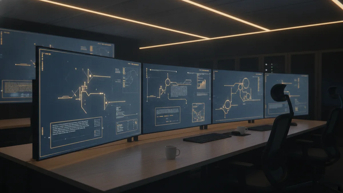 Prediction and safe simulation Operators review twin insights and simulated scenarios to plan maintenance and actions