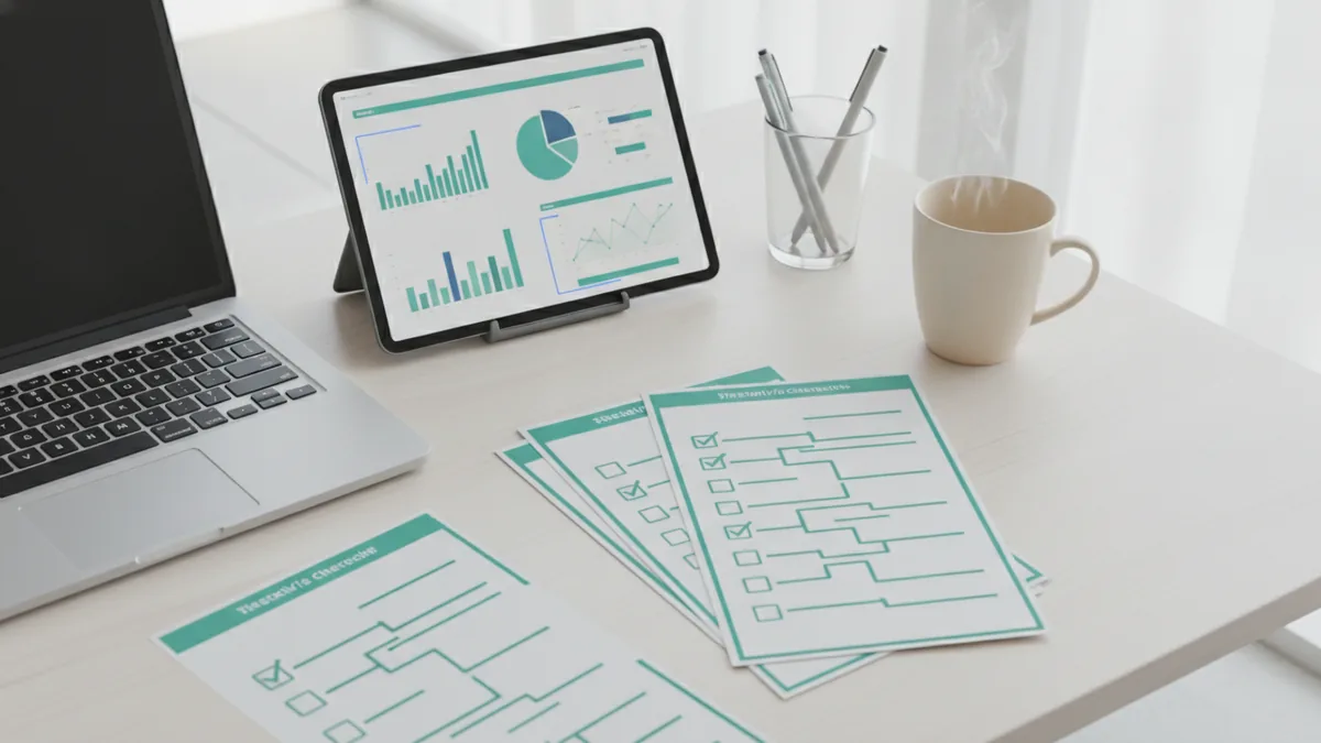 Team skills and evaluation Charts and planning tools representing the skills needed for AI product teams