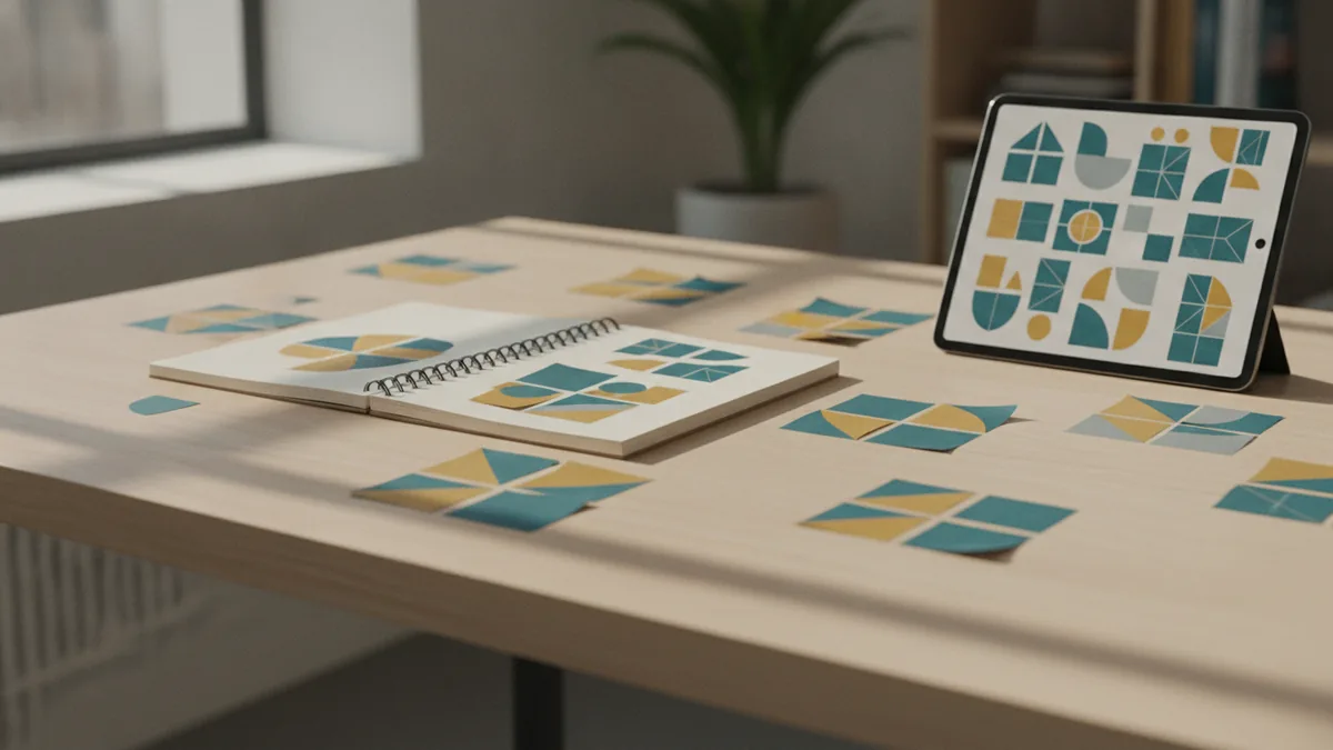 Creative desk workflow for iterative ad and landing page drafts