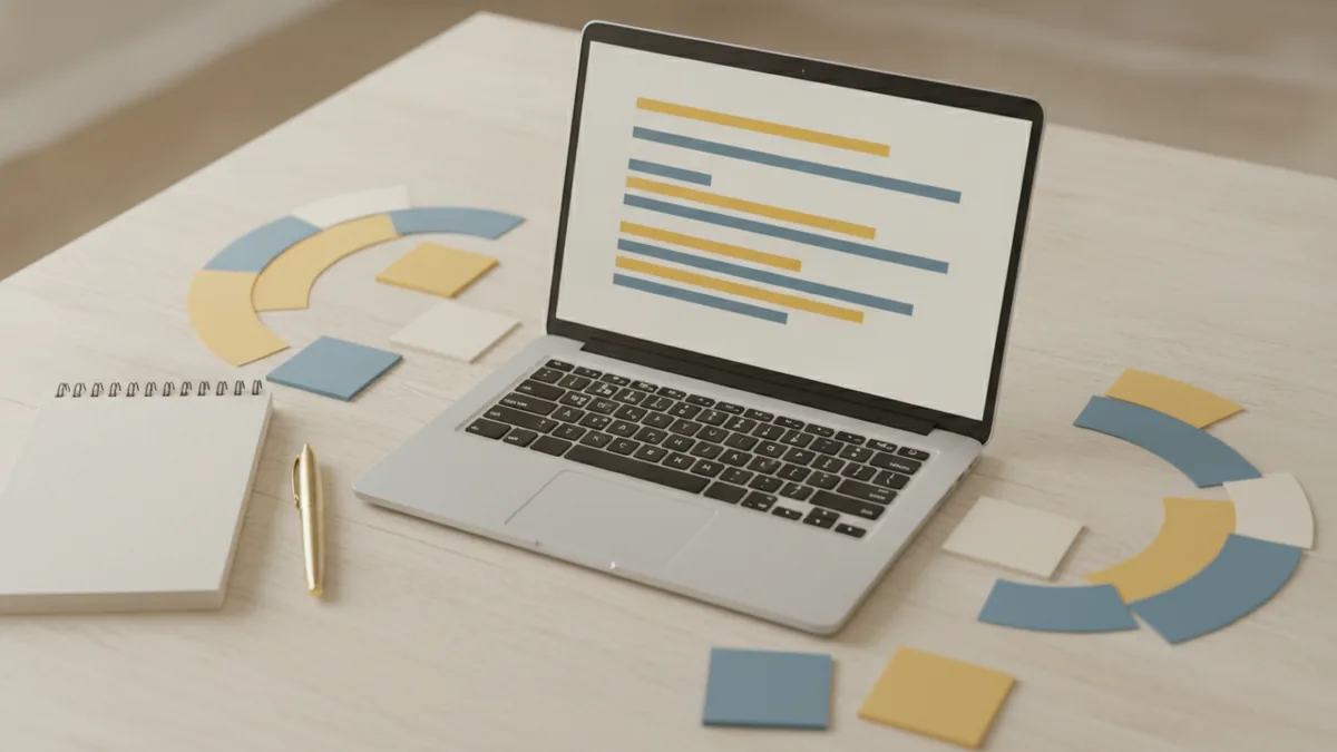 Team using notes and a laptop to improve AI results