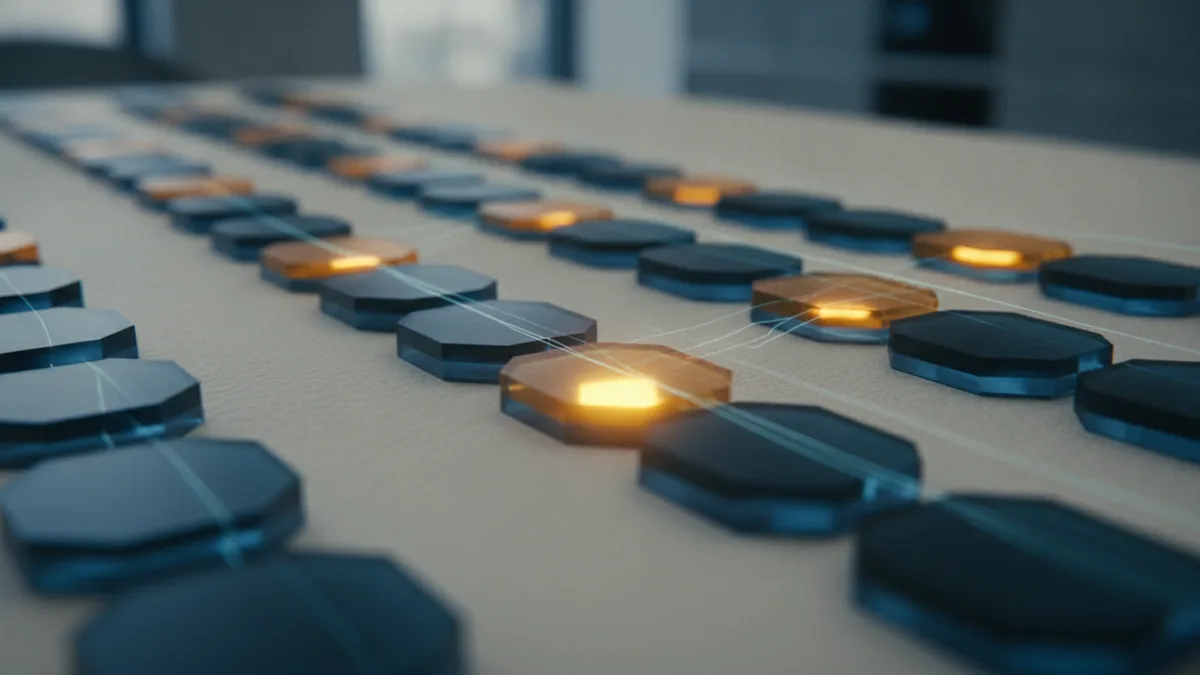 Only some experts light up per step to suggest efficiency gains