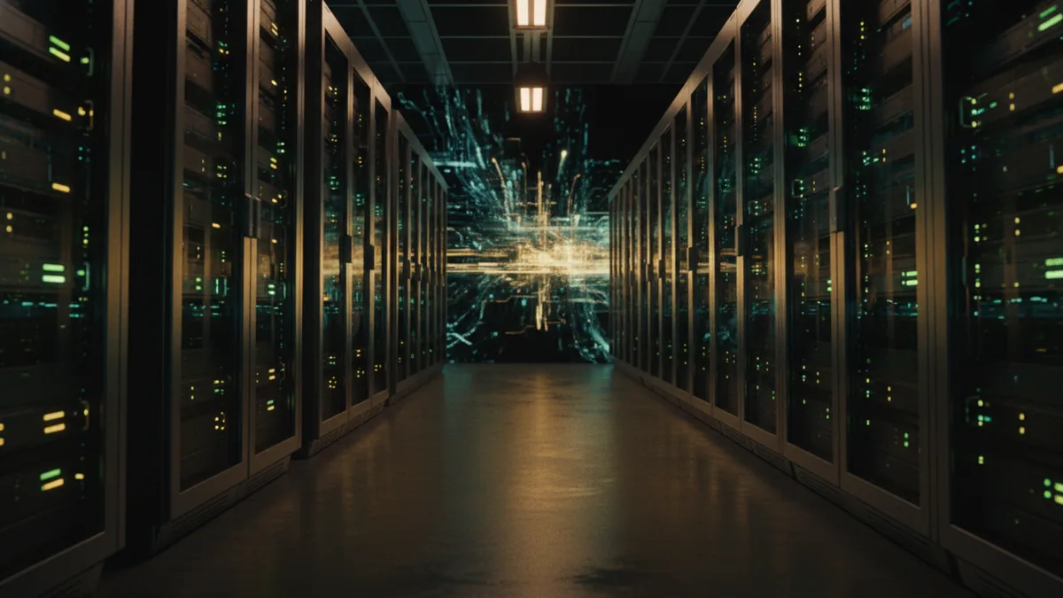 Server racks and compute infrastructure that helped large language models scale